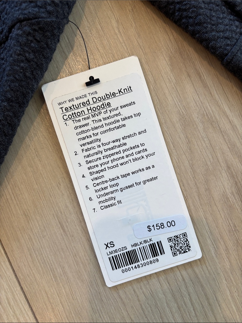 lululemon matching set Textured Double Knit Cotton joggers and hoodie - Picture 5 of 6